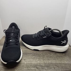 Kuru Atom 2 Mens Size 11.5 Black White Athletic Running Walking Shoes Sneakers